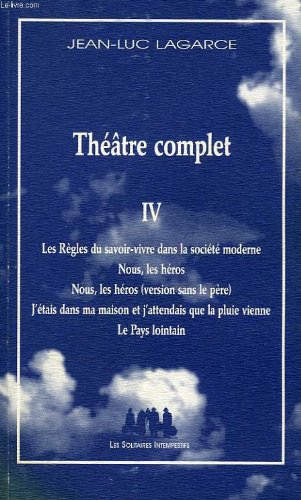 Théâtre complet