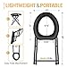 Kunida Designs Portable Camping Toilet Chair - Yoni Steam Seat - Folding Bedside Commode - Lightweight Foldable Outdoor Porta Potty for Adults