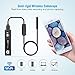 Wireless Endoscope,FirstPower 1200P Borescope Compatible with iPhone, Android Smartphone,2.0 MP HD with 8 LED,WiFi Borescope Inspection Camera,2.36inch Focal Distance Snake Camera 33FT