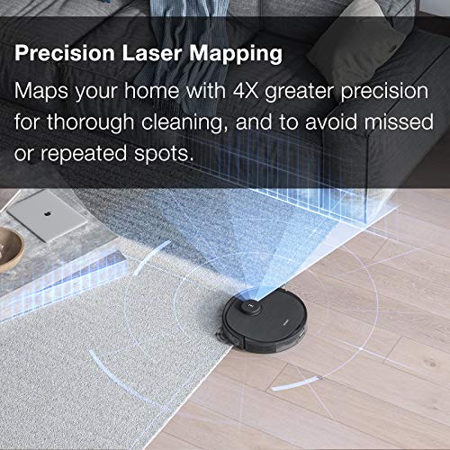ECOVACS Deebot Ozmo T8 AIVI Robot Vacuum Cleaner & Mop with AutoEmpty