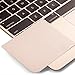 CaseBuy Palm Rest Cover Skin with Trackpad Protector for New Macbook 12 Inch A1534 with Retina Display (2015/2016 NEWEST VERSION)(Golden)