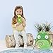 Skip Hop Toddler Sippy Cup with Straw, Zoo Straw Bottle, Chameleon