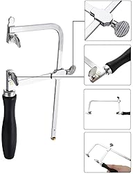 Jeweler's Saw Frame Adjustable with 144 Blades