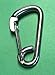 US Stainless 4 Pieces Stainless Steel 316 Spring Hook Carabiner 1/4