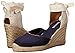 Soludos Women's Tall Wedge Linen Wrap Pump