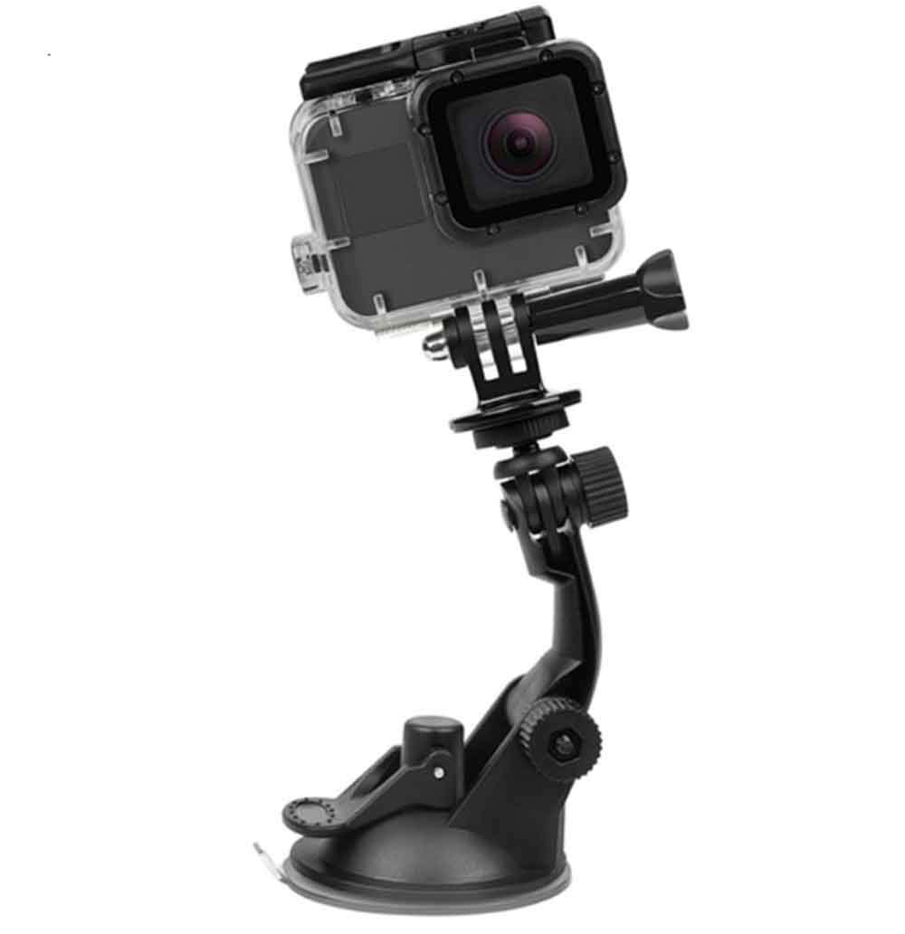 Tekcam Suction Cup Mount Compatible With Gopro Hero 8 7 6 Apeman Akaso Campark Victure Crosstour Cooau 4k Outdoor Action Camera Camera Not Included Buy Online In India At Desertcart In Productid