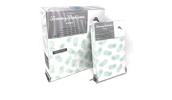 tommy bahama pineapple pinstripe sheets