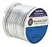 Mandala Crafts 12 Gauge Anodized Aluminum Craft Wire for Jewelry Making - 60 FT Colored Flexible Silver Tone Wire - Bendable for Bonsai Armature Crafting Sculpting