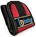 Bastex Magnetic Wristband With Strong Magnets for Holding Screws, Nails, Bolts, Drill bits, and Other Small Metal Tools. The Best helping hand. (Red)