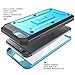 SUPCASE [Unicorn Beetle Pro] Case Designed for iPhone 6S, with Built-in Screen Protector Rugged Holster Cover for Apple iPhone 6 Case / 6S 4.7 Inch Display (Blue/Black)