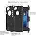 iPhone 7 Plus Case, Comsoon Heavy Duty Shockproof Armor Drop Protection Case Cover with Card Slot, Built-in Kickstand + Swivel Belt Clip Holster for Apple iPhone 7 Plus (black)