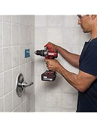 SKIL PWRCore 20 Taladro de martillo sin escobillas, 20 V, 1 2 pulgadas, resistente, incluye batería de litio de 5,0 Ah y cargador PWRJump HD529502