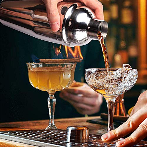 Cocktail-Shaker aus Edelstahl, multifunktional, professionelles Barkeeper-Set für Zuhause, Bars, Reisen und Outdoor… – Bild 7