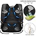 NUBILY Laptop Backpack Extra Large Travel Backpacks for Men Women Waterproof TSA Friendly Business Traveling Computer Bag College Backpack with USB Charging Port Fit 17.3 Inch Laptop Notebook Black