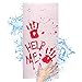 IntroWizard Bloody Mat - Bleeding Halloween Decor for Party, Horror Movie Gifts, Color Change Magic Sheet That Turns Red When Wet