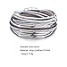 Silver Multilayer Leather Wrap Bracelet Handmade Crystal Cuff Bangle Alloy Magnet Buckle Bracelets for Women,Girls Gift