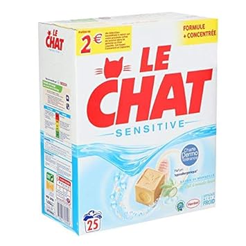 Le Chat Lessive Poudre Sensitive X25 Amazones Salud Y