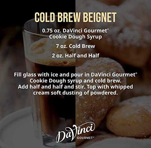 DAVINCI GOURMET CLASSIC COOKIE DOUGH SYRUP, 25.4 FLUID OUNCES (PACK OF 1)
