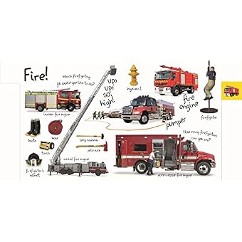 Tabbed Board Books: My First Trucks and Diggers: Let's Get Driving