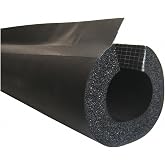 Pipe Insulation Self Seal Tube, 6 Feet Length, 7/8 Inch ID, 3/4 Inch Wall Thickness
