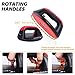 Sportneer Push up Bars Pushup Handle Grips Stand with Rotating Base for Fitness Workout Home Gym, 2 Pack