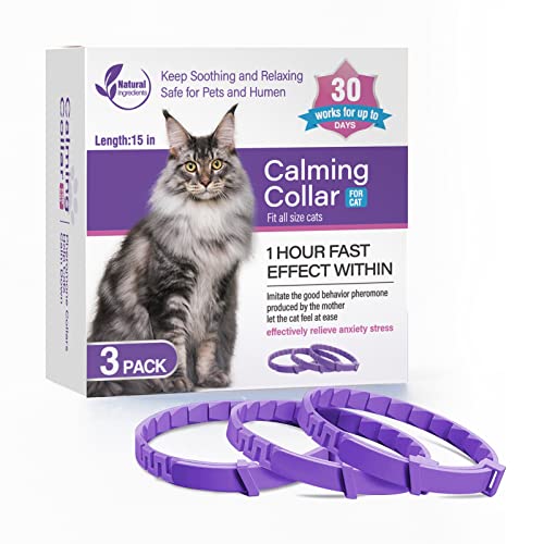 Pack Calming Collar Efficient Relieve Reduce Anxiety Stress
