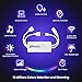 SOLMORE Smart WiFi LED Strip Lights Compatible with Alexa, Google Home 32.8ft RGB 5050,16 Million Colors Phone App Controlled Music Light Strip for Home, Kitchen, TV, Party