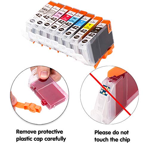 MS.R Compatible Ink Cartridges Replacement for Canon Cli-42 Professional Inkjet PIXMA PRO-100