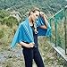 4Monster Microfiber Towel, Travel Towel, Camping Towel, Fast Drying, Soft Light Weight, Suitable for Gym, Beach, Swimming, Backpacking and more (Blue, Medium (24 x 48 inches))