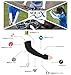AquaX Mild compression arm sleeves with thumb holes Sports armlet hand cover - 1 pair for UV Protection sun screen cooling cycling basketball running hiking golf volleyball outdoor sports