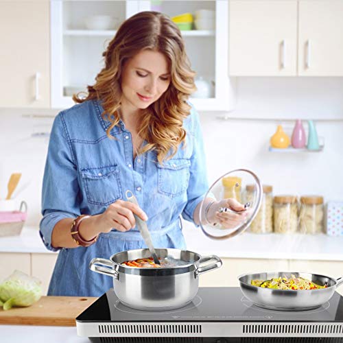 Duxtop Professional Stainless Steel Induction Cookware Set, 19PC