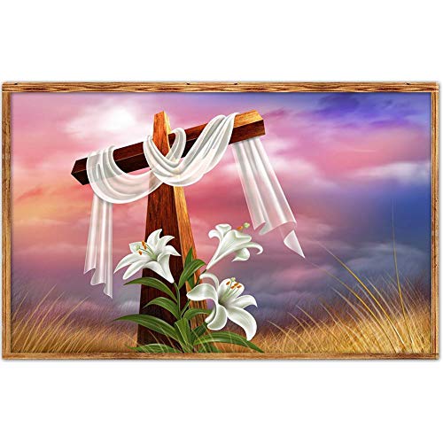 5D Diamond Painting Mosaic Making 5D DIY Full Drill Diamond Painting Cross Countryside Cross Stitch Embroider - Thumbnail 6