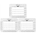 OPount 3 Pieces Envelope Addressing Guide Stencil Templates Fits Wide Range of Envelopes, Sewing, Christmas Cards
