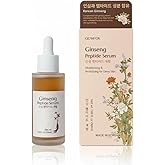 Glamfox Ginseng Peptide Serum, Korean Facial Serum, Moisturizing for Dewy Skin