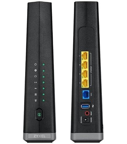 ZyXEL C2100Z CenturyLink DSL Modem Router – 802.11ac Wi-Fi, Prism TV Gateway, 1-Year Warranty, Used