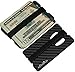 Atziloose Carbon Fiber Money Clip Wallet and Bottle Opener - Father Day Gifts