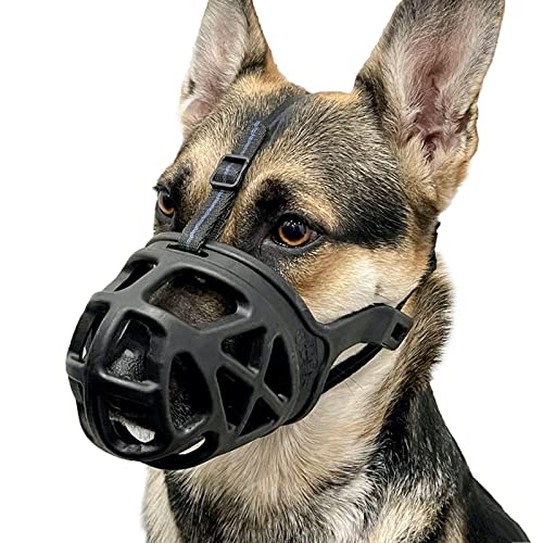Barkless Humane Basket Dog Muzzle