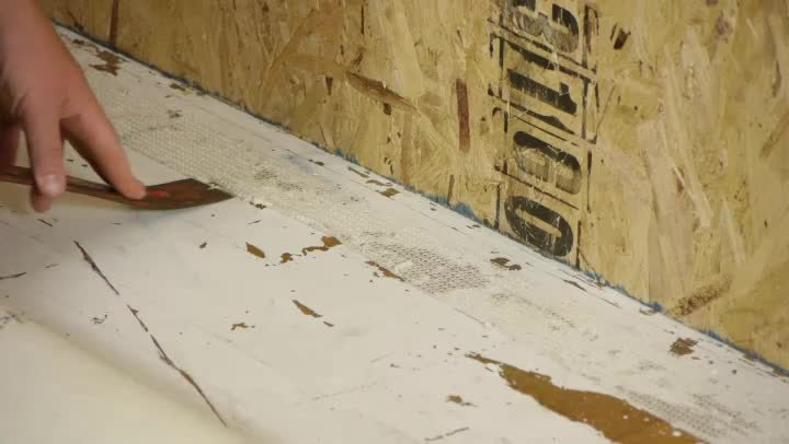 Watch How to Remove Double-Sided Carpet Tape From a Wood Floor on ...