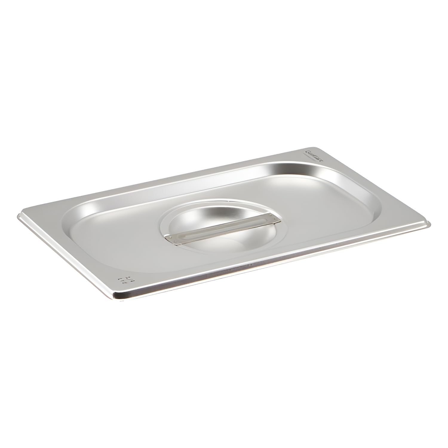 Genware NEV-GN14-LID Stainless Steel Gastronorm Pan with Lid, Size 1/4