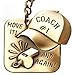 Best Coaches Gift: Premium Quality Keychain in a Unique Zipper Pack