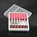 Professional Nail Drill Machine for Acrylic Nails Electric Nail File Machine Nail Art Polisher Nail Drills Bits Sets Tools Manicure Pedicure - 1 Year Replacement Warranty