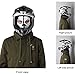 Unisex Black Balaclava Ghosts Cod Ghost Mask for Cosplay Party Halloween Outdoor Motorcycle Bike Cycling Hiking Protection Hooded Skull Bandana