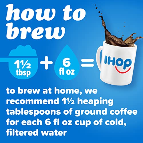 IHOP BUTTERY SYRUP FLAVORED GROUND COFFEE, 11 OZ BAG