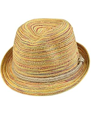 Women Lady Girl Panama Colorful Striped Foldable Straw Hat Topee Bohemia Cap for Beach Summer Sun gift for women