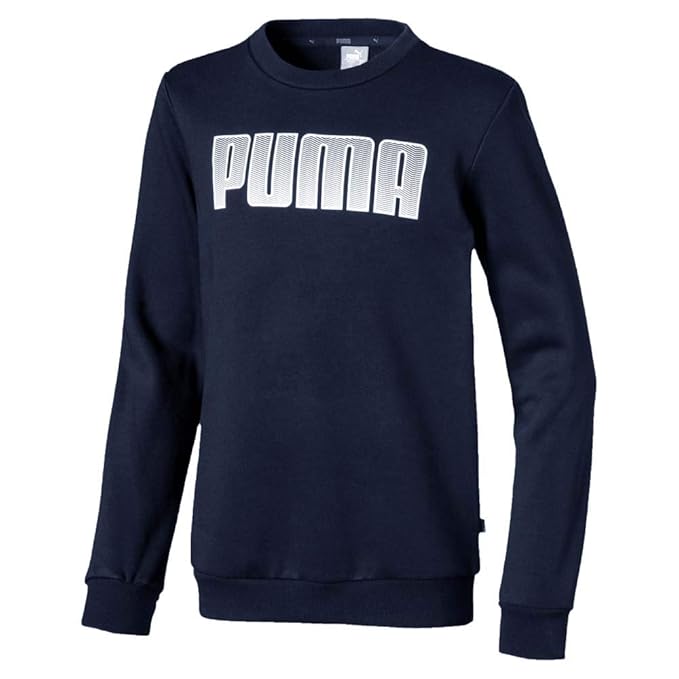 felpa puma bambino blu