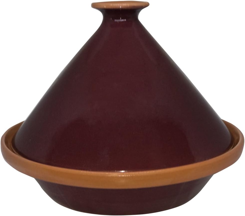 Tagine Cooking Pot Authentic Moroccan Handmade Clay Cooking 10 Quart Dish Family Size …