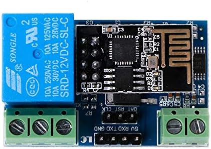 VHLL 12V ESP8266 2Bit WIFI Relay IOT Intelligent Home Mobile APP Remote Control LS39;D Tool NEW