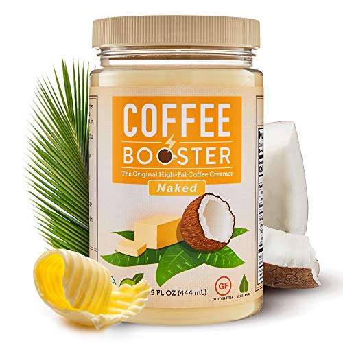 Coffee Booster Naked The Original HighFat Coffee Creamer Organic