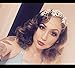 BABEYOND Roaring 20s Forehead Band 1920s Bridal Headpiece Vintage Forehead Chain for Wedding Bridesmaid Gatsby Costume Accessories with Gift Box