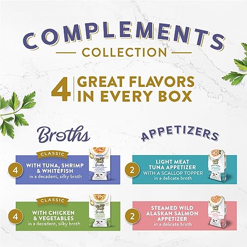 Purina Fancy Feast Lickable Appetizers and Broths Collection Grain Free
